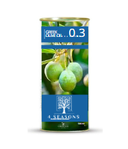 "4 Seasons"  Παρθένο Ελαιόλαδο Μετ. Συσκ. 500ml 12/KIB / met5004se
