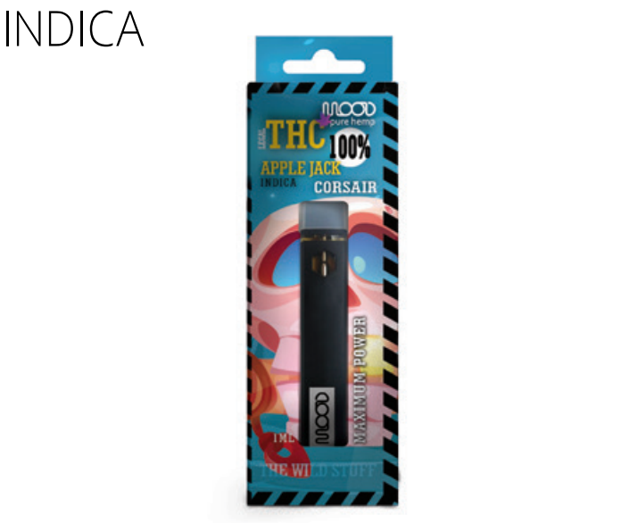 Mood THC Vape Corsair Apple Jack - Indica 1ml / mph.0414