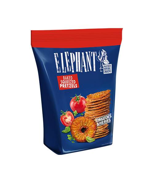 Flat Pretzels Με Ντομάτα & Μυρωδικά 70gr / kab153