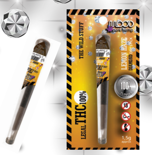 Mood THC Dry Stick Diamond Lemon Haze 1,5gr / mph.0411