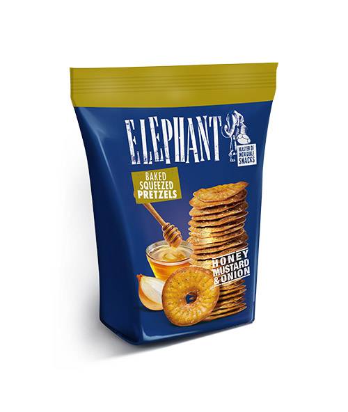 Flat Pretzels Με Μέλι Μουστάρδα & Κρεμμύδι 70gr / kab154