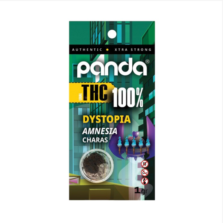 Panda THC Dystopia Amnesia Charas 1gr / pnd.0617