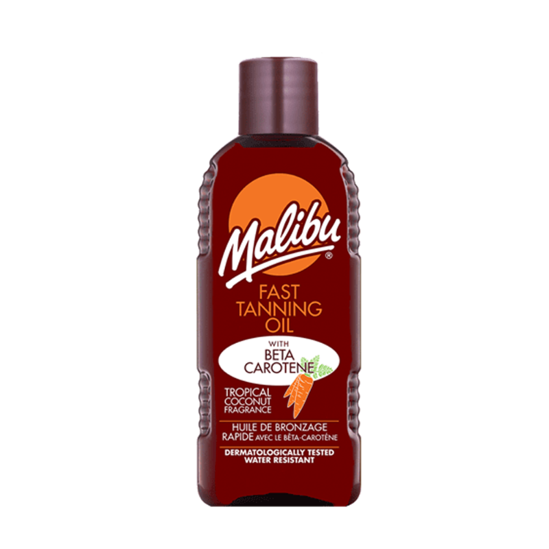 CBDMLB.0020 Malibu Fast Tanning Oil with Beta Carotene 200ml 114663