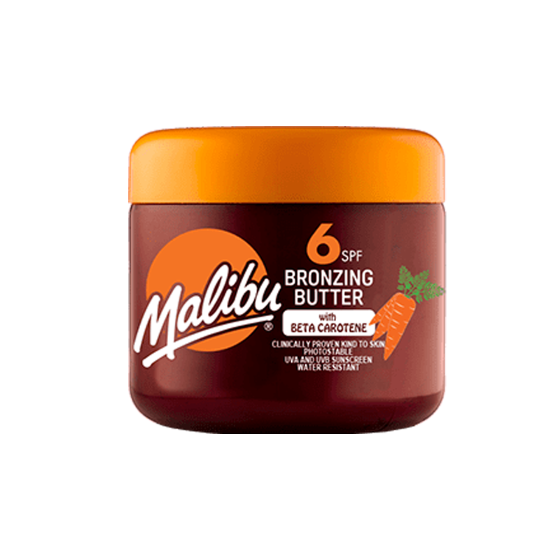 CBDMLB.0011 Malibu Bronzing Butter with Beta Carotene SPF6 300ml 000973