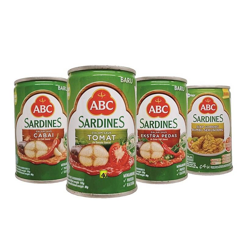 Sarden ABC Kaleng Kecil 155g