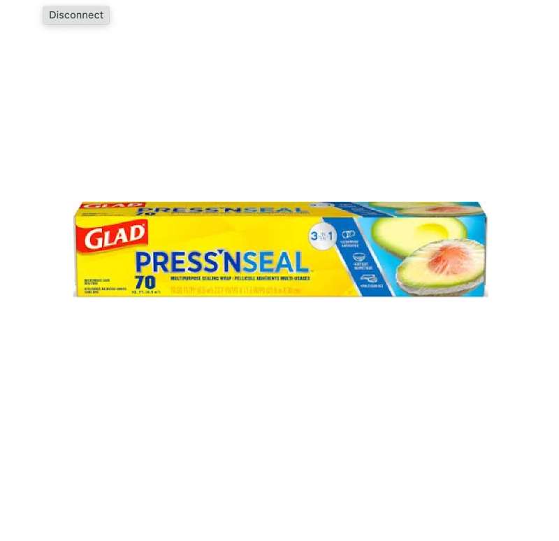 Press'n Seal Plastic Wrap