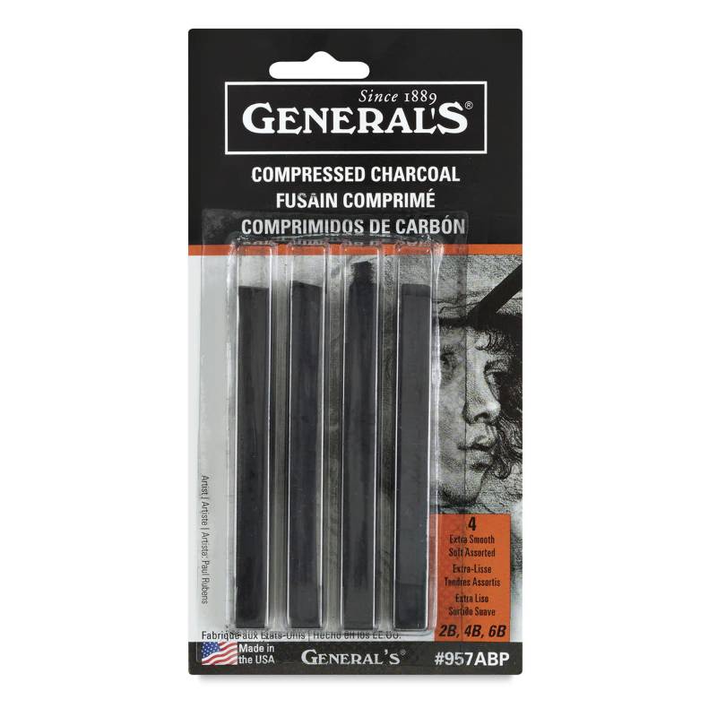 Compressed Charcoal Sticks