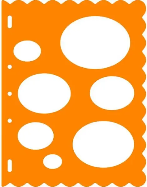 Fiskars Shape Template, Ovals