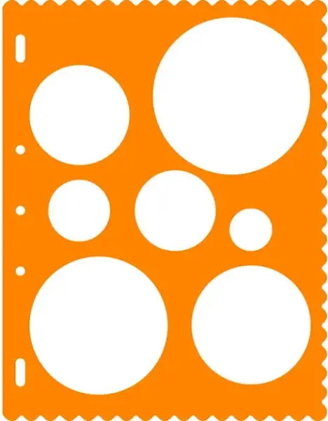 Fiskars Shape Template, Circles