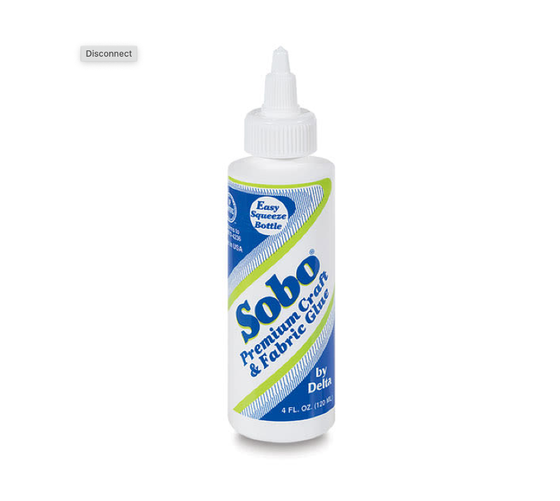 All Purpose Craft and Fabric Glue, Individual Bottle