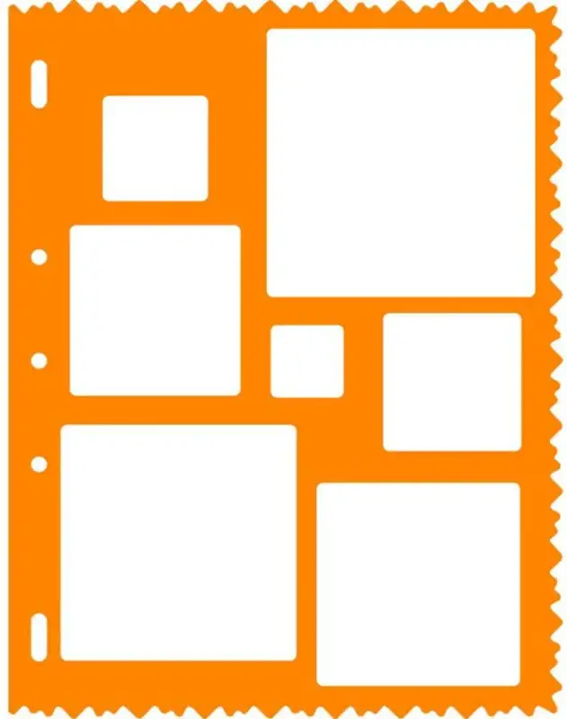 Fiskars Shape Template, Squares