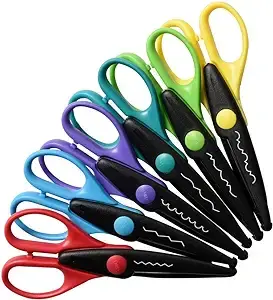 Zany Scissors Set of 6