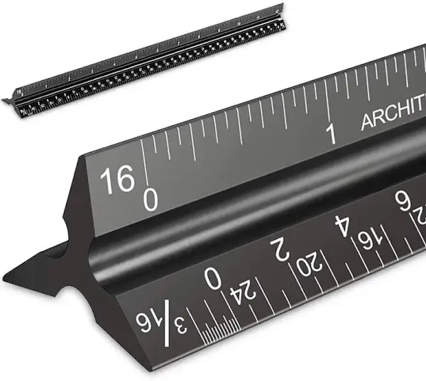 Scale Rulers, Set of 5