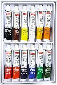 Watercolor Tubes, Assorted Colors, Individual Set