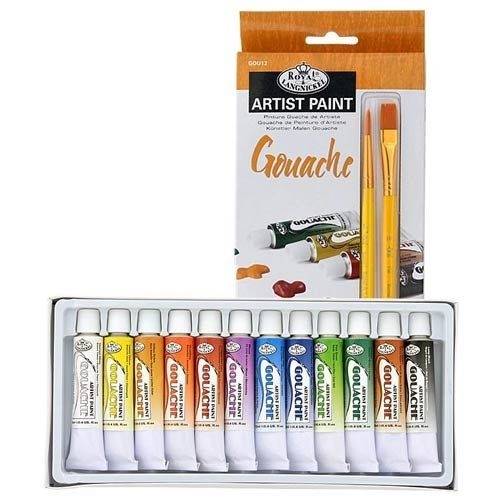 Gouache Tubes, Assorted Colors, Individual Set