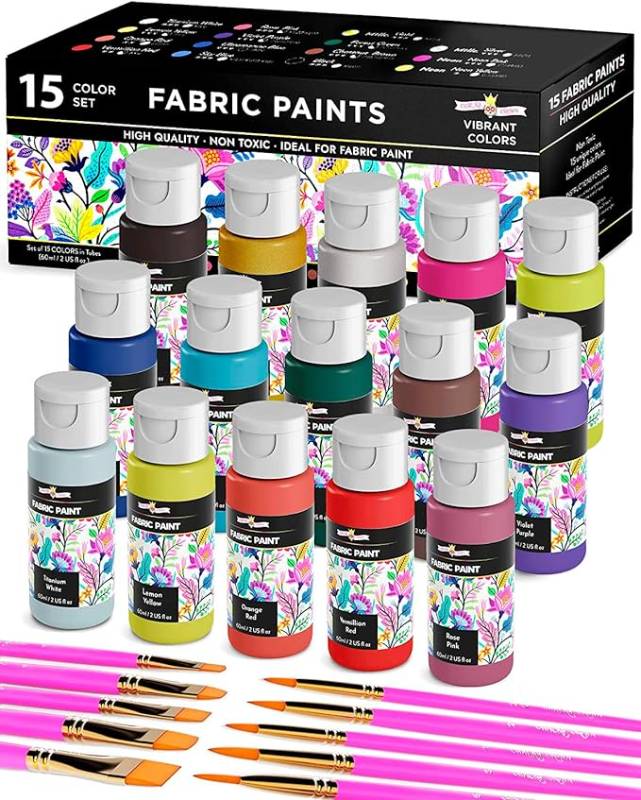 Fabric Paint Single Set