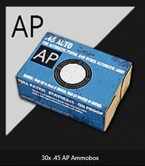 .45 ACP AP Box