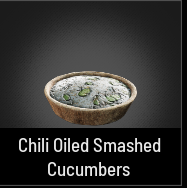 Chili Oiled Smashed Cucumbers
