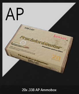 .338 AP Ammunition Box