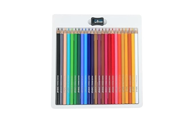DOMS 24 Shade Pencil Colours - Full Size