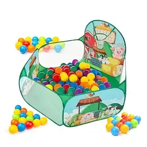 Ball Pool Play Tent(with 30 Balls) Multicolour