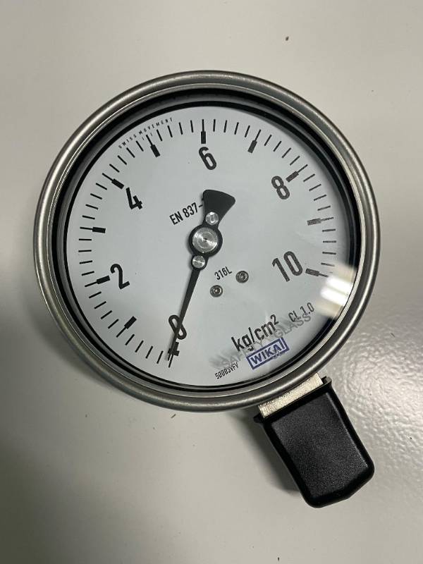 Pressure Indicator 0 - 10kg (1/2 NPT) - Lower Mount