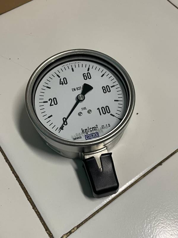 Pressure Indicator 0 - 100kg (1/2 NPT) - Lower Mount