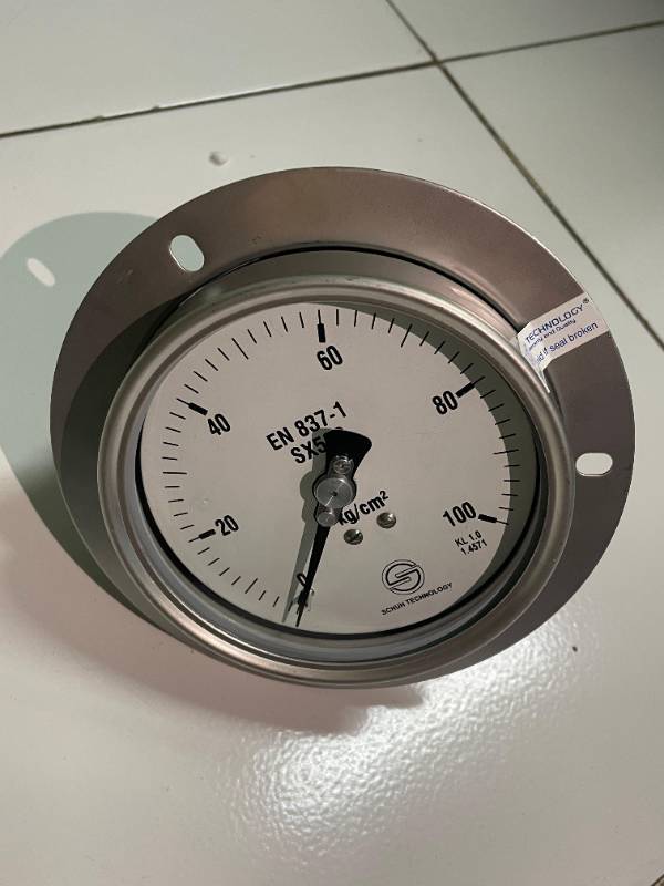 Pressure Indicator 0 - 100kg (1/2 NPT)