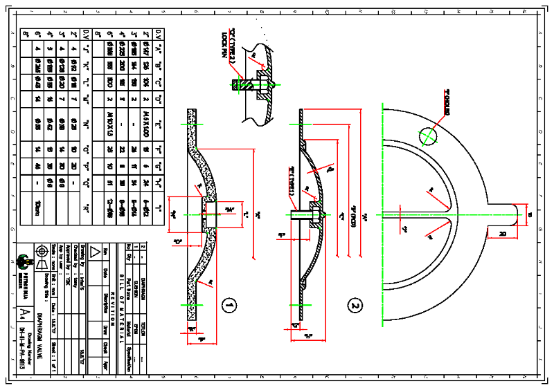 Membran Control Valve 3 Inch