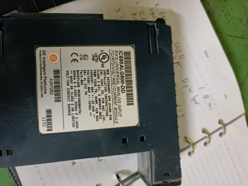IC695ALG600-DD TC/RTD/Voltage/Analog Input