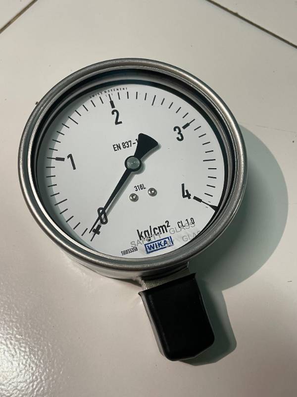 Pressure Indicator 0 - 4kg (1/2 NPT) - Lower Mount