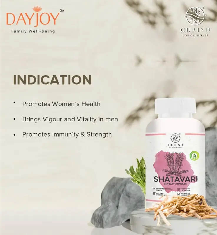 Shatavari Extract (60 Veg Capsules)