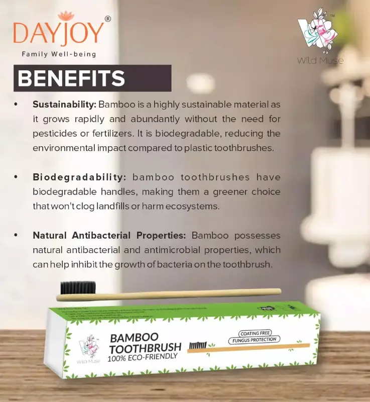 Ecofriendly Toothbrush (Pack Of 2)