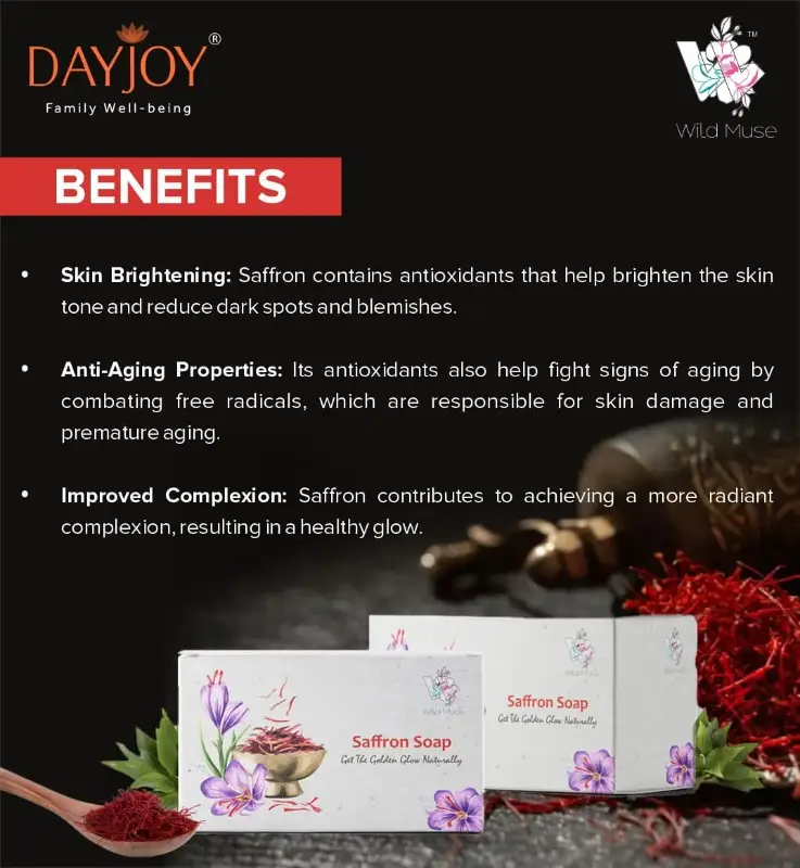 Luxury Saffron Soap (100gm)