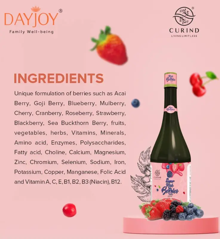 Super Rich Berry Juice (1 Ltr.)
