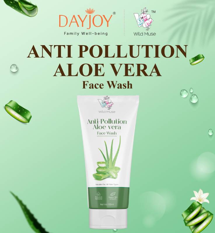 Anti Pollution Alor vera Face Wash (100ml)