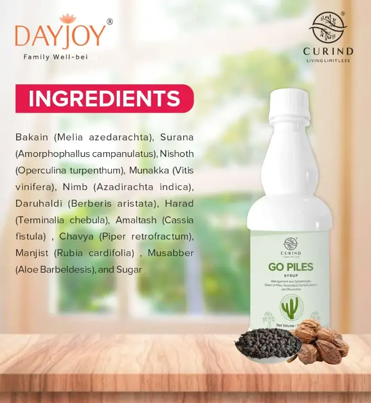GoPiles Syrup (500ml)