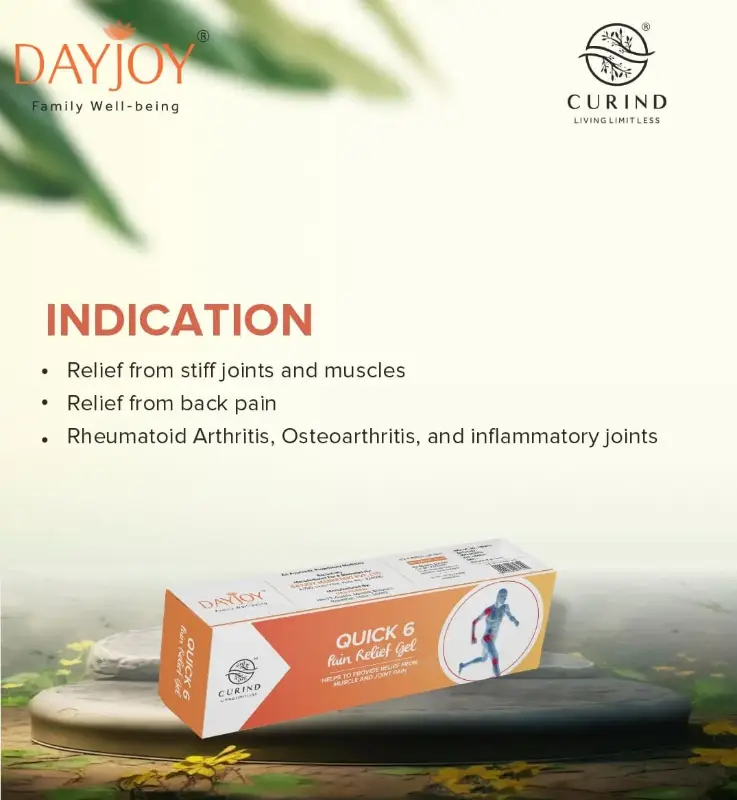 Quick 6 Pain Relief Gel (30g)