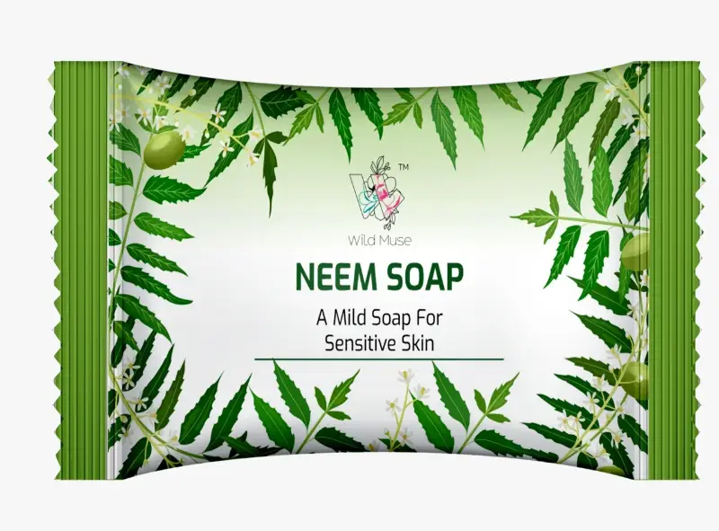 Neem, Aloevera & Tulsi Soap (100gm)
(Pack Of 3)