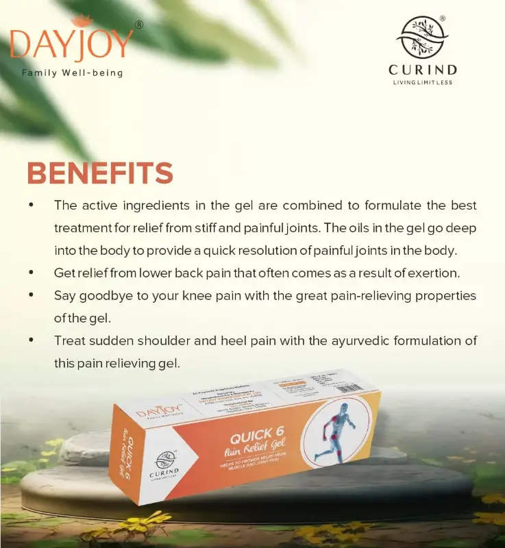 Quick 6 Pain Relief Gel (30g)
