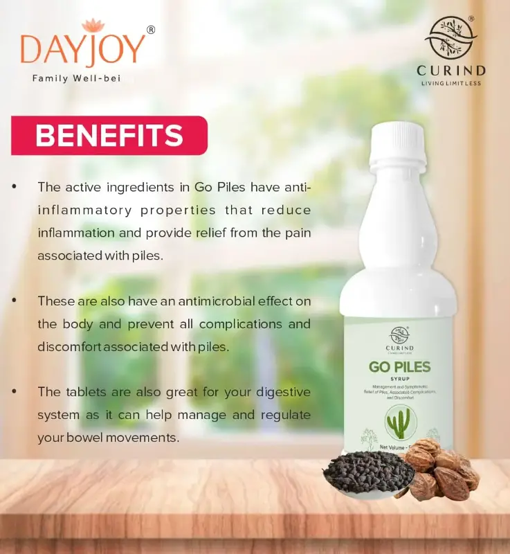GoPiles Syrup (500ml)