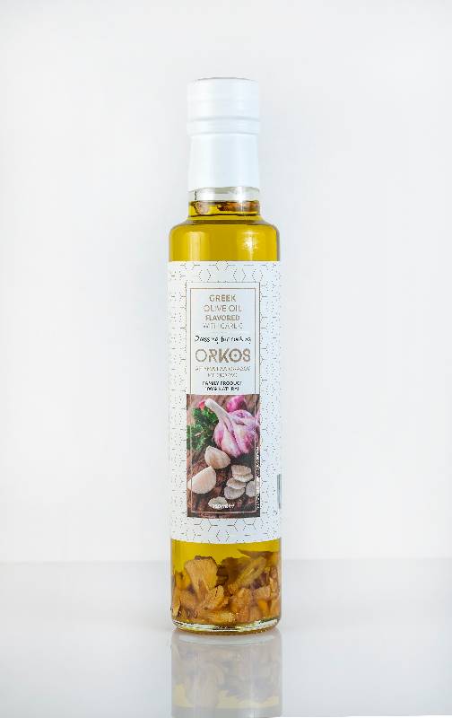 Ελαιόλαδο Γυάλινη Συσκ. Γέυση Σκόρδου 250ml 12/ΚΙΒ / gla250gar