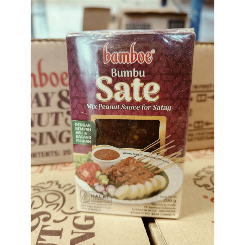 BAMBOE BUMBU SATE 200 GR (20)