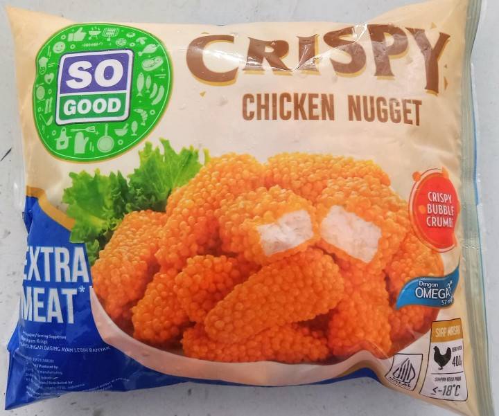SO GOOD CHICKEN NUGGET CRISPY 400 GR (12)