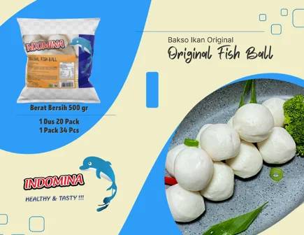 INDOMINA FISH BALL 500GR (20)