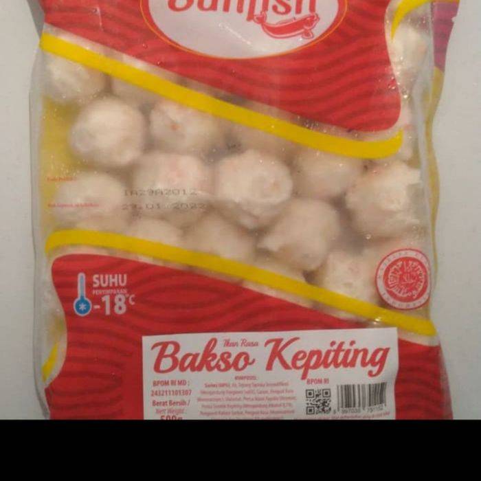 SUNFISH BAKSO KEPITING 500 GR (24)