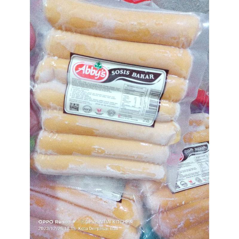 ABBYS SOSIS AYAM BAKAR 500GR 14CM 7BJ (18)