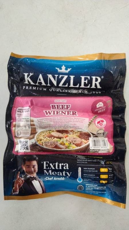KANZLER BEEF WIENER 360 GR (20)