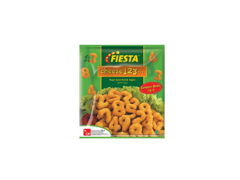 FIESTA CHEESE 123 400 GR (12)