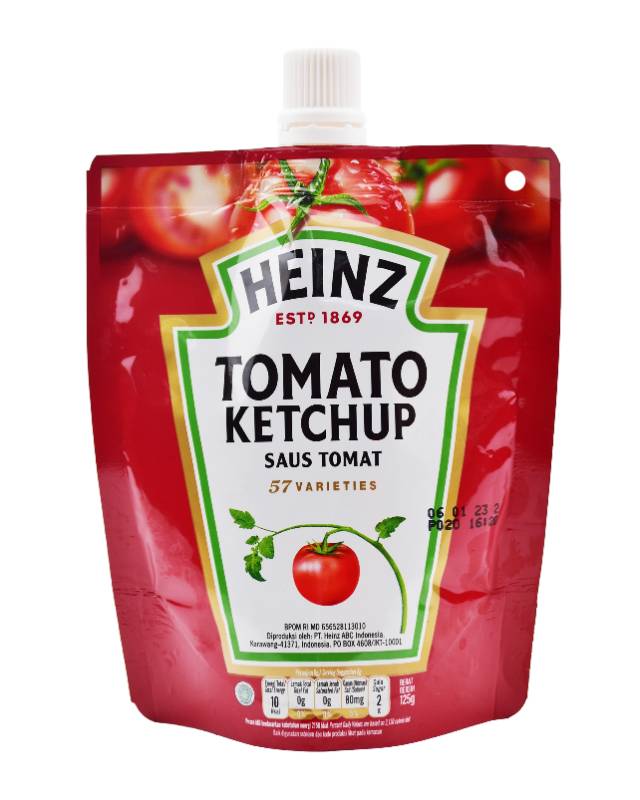 ABC HEINZ TOMATO KETCHUP 125GR (48)